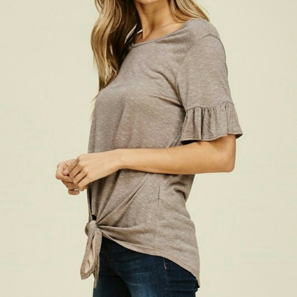 Ruffle Sleeve Top - Picture 5 of 5